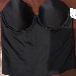 Strapless bustier 34C
